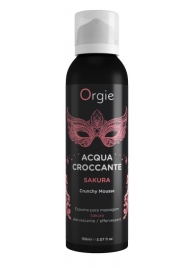 Хрустящая пенка для массажа Orgie Acqua Croccante Sakura с ароматом сакуры - 150 мл. - ORGIE - купить с доставкой в Сургуте