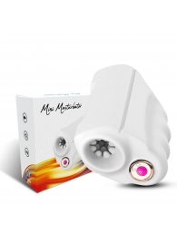 Белый вибромастурбатор Mini Masturbator - Silicone Toys - в Сургуте купить с доставкой