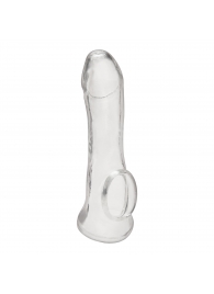Прозрачная насадка на пенис Transparent Penis Enhancing Sleeve Extension - 15,9 см. - BlueLine - в Сургуте купить с доставкой
