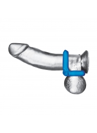 Комплект из 2 эрекционных колец-восьмерок 2-Pack Duo Cock And Ball Stamina Enhancement Ring - BlueLine - в Сургуте купить с доставкой