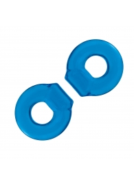 Комплект из двух колец для пениса 2-Pack Ultra-Stretch Stamina Endurance Ring - BlueLine - в Сургуте купить с доставкой