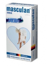 Ультратонкие презервативы Masculan Ultra Fine с обильной смазкой - 10 шт. - Masculan - купить с доставкой в Сургуте