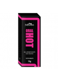 Гель для оральных ласк Oral Hot с согревающим эффектом - 15 гр. - HotFlowers - купить с доставкой в Сургуте