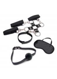 Набор для фиксации из 7 предметов Hogtie   Ball Gag Kit - Lux Fetish - купить с доставкой в Сургуте
