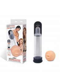 Автоматическая вакуумная помпа-мастурбатор Blowjob Auto Sucker Penis Enlarger Pump - Lux Fetish - в Сургуте купить с доставкой
