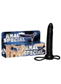 Насадка-фаллоимитатор с двумя кольцами для крепления - 16 см. - Orion - в Сургуте купить с доставкой