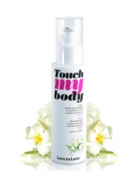 Силиконовый лубрикант 2-в-1 Touch My Body с ароматом моной - 100 мл. - Love to Love - купить с доставкой в Сургуте