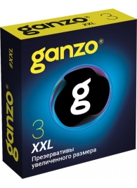 Презервативы увеличенного размера Ganzo XXL - 3 шт. - Ganzo - купить с доставкой в Сургуте