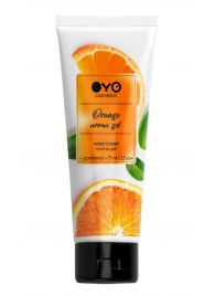 Лубрикант на водной основе OYO Aroma Gel Orange с ароматом апельсина - 75 мл. - OYO - купить с доставкой в Сургуте