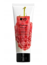 Лубрикант на водной основе OYO Aroma Gel Raspberry с ароматом малины - 75 мл. - OYO - купить с доставкой в Сургуте