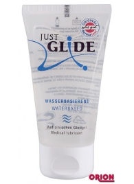 Вагинальная смазка на водной основе JUSTGLIDE - 50 мл. - Orion - купить с доставкой в Сургуте