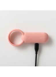 Коралловое эрекционное кольцо Iroha SVR Coral Pink - Tenga - в Сургуте купить с доставкой