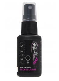 Возбуждающий спрей для женщин Erotist Secret Desire - 30 мл. - Erotist Libido Booster - купить с доставкой в Сургуте