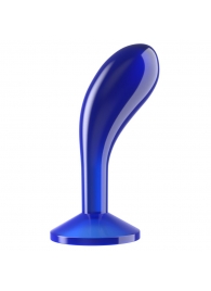 Синяя анальная втулка Flawless Clear Prostate Plug 6.0 - 15 см. - Lovetoy - в Сургуте купить с доставкой