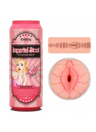 Мастурбатор-вагина Pleasure Brew Masturbator-Imperial Stout в банке - Lovetoy - в Сургуте купить с доставкой