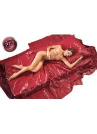 Виниловая простынь цвета бордо - Orion - купить с доставкой в Сургуте