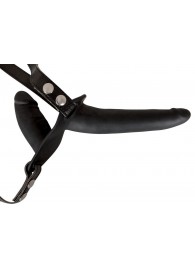 Женский страпон с вагинальной пробкой - 15 см. - Orion - купить с доставкой в Сургуте