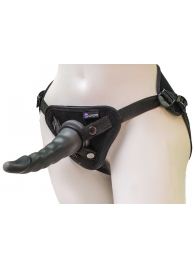 Комплект из трусиков Harness и двух насадок - 20,5 и 18 см. - LOVETOY (А-Полимер) - купить с доставкой в Сургуте