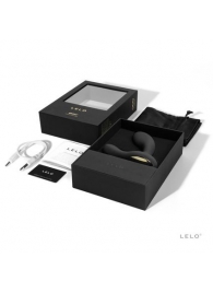 Чёрный перезаряжаемый стимулятор простаты Bruno Black - Lelo - в Сургуте купить с доставкой