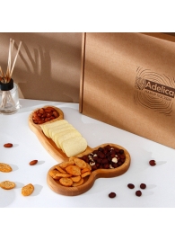 Деревянное блюдо для подачи в форме члена (32,5 х 20 х 1,7 см) - Сима-Ленд - купить с доставкой в Сургуте