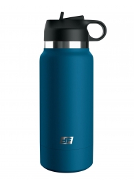 Мастурбатор-вагина в синей колбе F*ck Flask - Pipedream - в Сургуте купить с доставкой