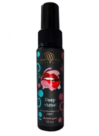 Спрей для горла Deep Throat с десенсибилизирующим эффектом и вкусом бабл-гам - 50 мл. - БиоМед - купить с доставкой в Сургуте