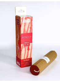 Низкотемпературная свеча для тактильной практики Wax Play To Blaze - Lola Games - купить с доставкой в Сургуте