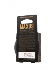 Ультратонкие презервативы MAXUS AIR Ultra Thin - 3 шт. - Maxus - купить с доставкой в Сургуте