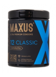 Классические презервативы MAXUS Classic - 12 шт. - Maxus - купить с доставкой в Сургуте