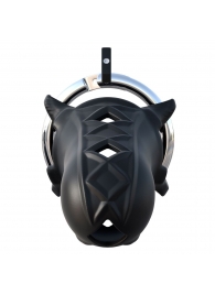 Черный замок верности Extreme Silicone Cock Blocker - Pipedream - купить с доставкой в Сургуте