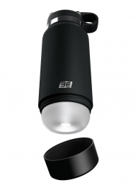 Черный мастурбатор в виде бутылки Fap Flask - Pipedream - в Сургуте купить с доставкой