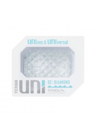 Прозрачный мастурбатор-стимулятор Tenga Uni Diamond - Tenga - в Сургуте купить с доставкой