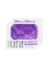 Фиолетовый мастурбатор-стимулятор Tenga Uni Amethyst - Tenga - в Сургуте купить с доставкой