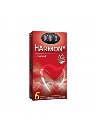 Гладкие презервативы Domino Harmony - 6 шт. - Domino - купить с доставкой в Сургуте