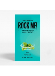 Жидкий вибратор Nuei Rock Me! с ароматом мяты - 20 мл. - Nuei cosmetics - купить с доставкой в Сургуте