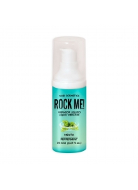Жидкий вибратор Nuei Rock Me! с ароматом мяты - 20 мл. - Nuei cosmetics - купить с доставкой в Сургуте