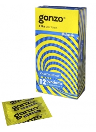 Классические презервативы с обильной смазкой Ganzo Classic - 12 шт. - Ganzo - купить с доставкой в Сургуте