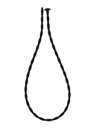 Черный уретральный массажер Glide Small - 30 см. - Lola Games - купить с доставкой в Сургуте