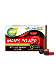 Возбуждающее средство Man’s power - 10 капсул (+1 в подарок) - SuperCaps - купить с доставкой в Сургуте