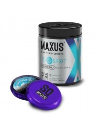 Гладкие презервативы Maxus G spot с двойной спиралью - 15 шт. - Maxus - купить с доставкой в Сургуте