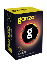 Классические презервативы с обильной смазкой Ganzo Classic - 30 шт. - Ganzo - купить с доставкой в Сургуте