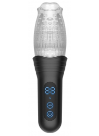 Автоматический мастурбатор Oral Sex Masturbator с функциями ротации, вибрации и фрикций - Secwell - в Сургуте купить с доставкой