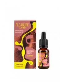 Капли с согревающим эффектом Passion Drips Warming - 15 мл. - Pleasure Lab - купить с доставкой в Сургуте