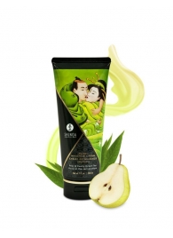 Массажный крем для тела с ароматом груши и зелёного чая Pear   Exotic Green Tea - 200 мл. - Shunga - купить с доставкой в Сургуте