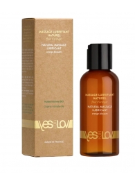 Натуральная массажная смазка Natural Lubricant Orange Blossom - 100 мл. - YESforLOV - купить с доставкой в Сургуте