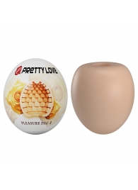 Бежевый мастурбатор-яйцо Pleasure Egg II - Baile - в Сургуте купить с доставкой