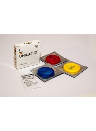Разноцветные ароматизированные презервативы Unilatex Multifruits - 3 шт. - Unilatex - купить с доставкой в Сургуте