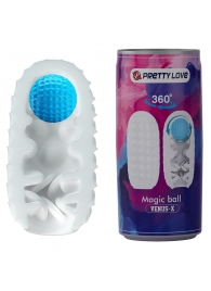 Мастурбатор с шариком внутри Magic ball - Baile - в Сургуте купить с доставкой