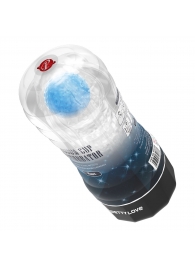 Прозрачный текстурированный мастурбатор Vacuum Cup Masturbator Planet - Baile - в Сургуте купить с доставкой