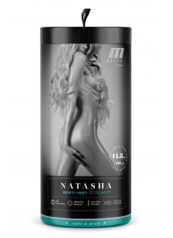 Мастурбатор-вагина с вибрацией Soft   Wet Natasha Realistic Beige Masturbator - Blush Novelties - в Сургуте купить с доставкой